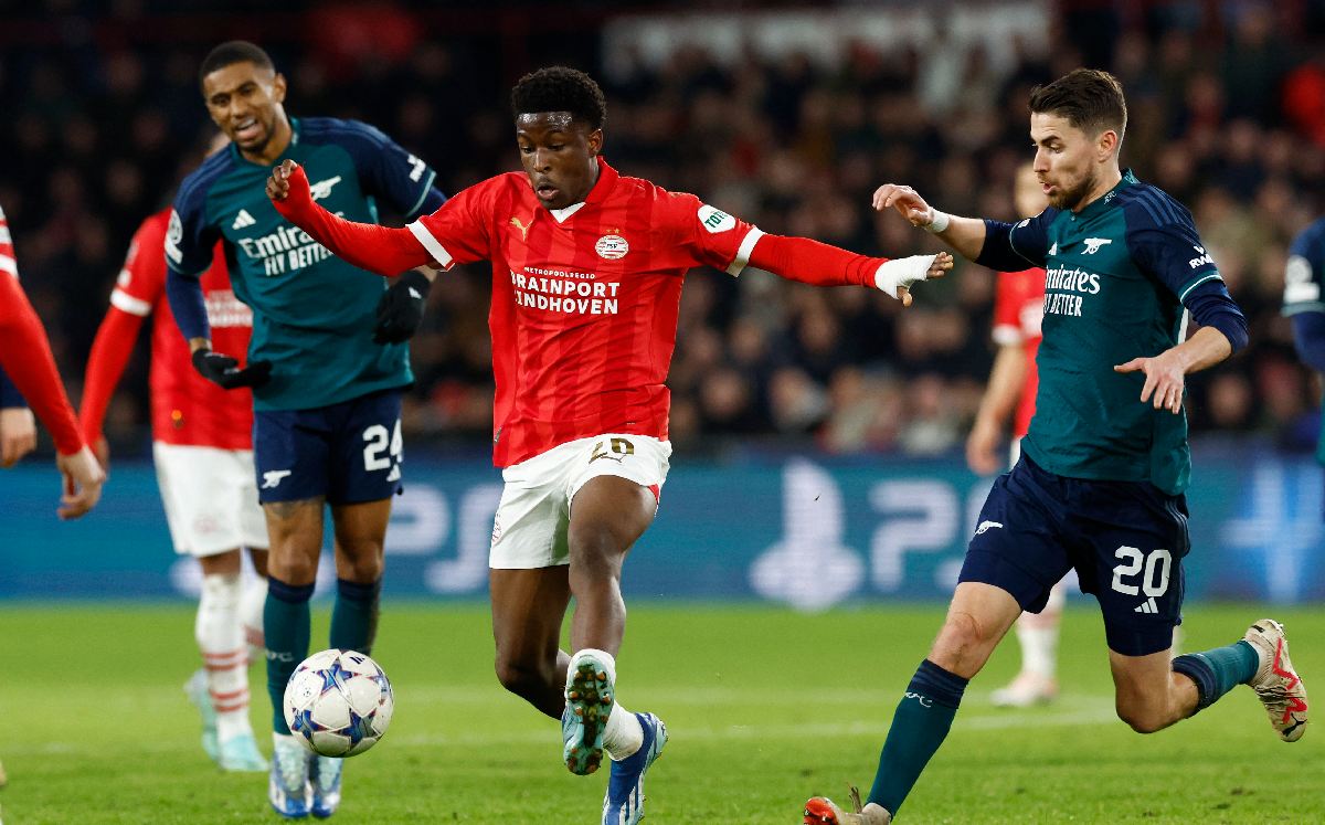 PSV vs Arsenal, jornada 6-Champions League / CORTESÍA: Reuters
