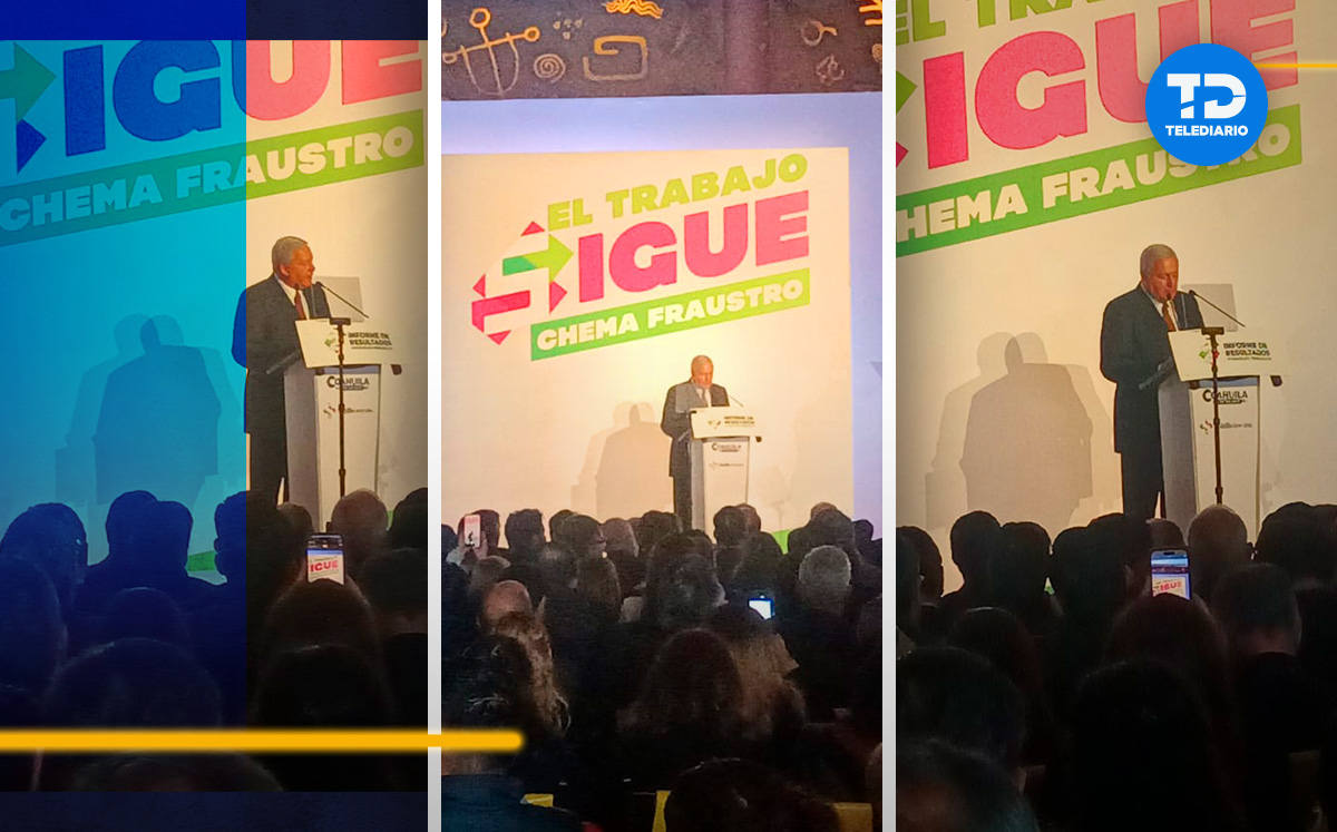 Segundo informe de gobierno en Saltillo.  | Crédito: Daniel Santiago | Diseño: Oscar Ávila