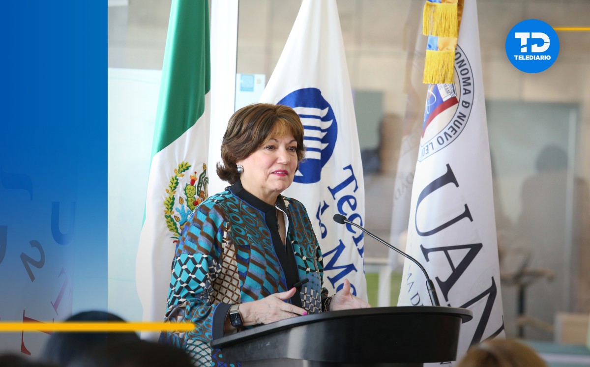 Sofíaleticia Morales, secretaria de Educación de Nuevo León. / Raúl Palacios