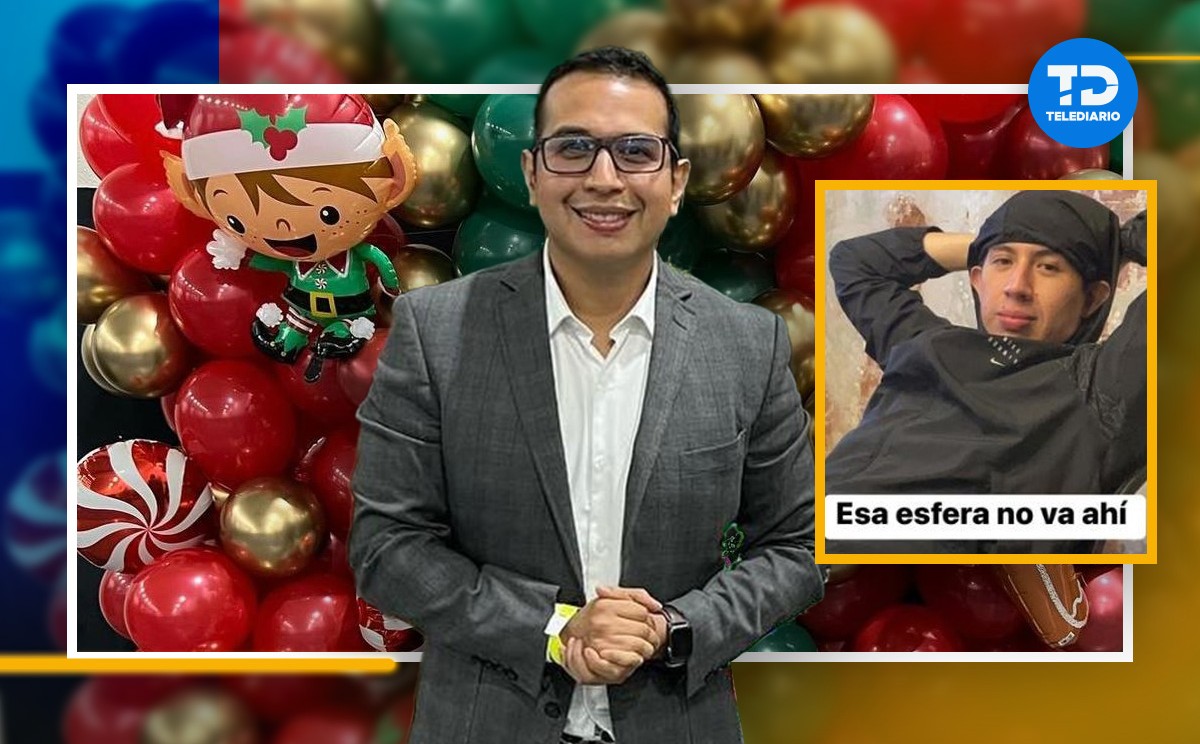 Luis Ibarra es comparado con meme por no ayudar a poner árbol navideño