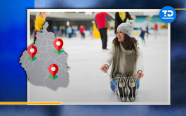 Por la época decembrina ya se encuentran instaladas varias pistas de hielo alrededor de la Ciudad de México, por lo que te compartimos cómo llegar a ellas.