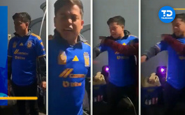 Aficionado de Tigres rompe su tele