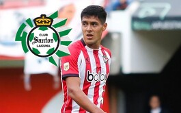 Santiago Núñez volvió a mostrar su inseguridad para salir de Estudiantes de La Plata y jugar en Santos Laguna.