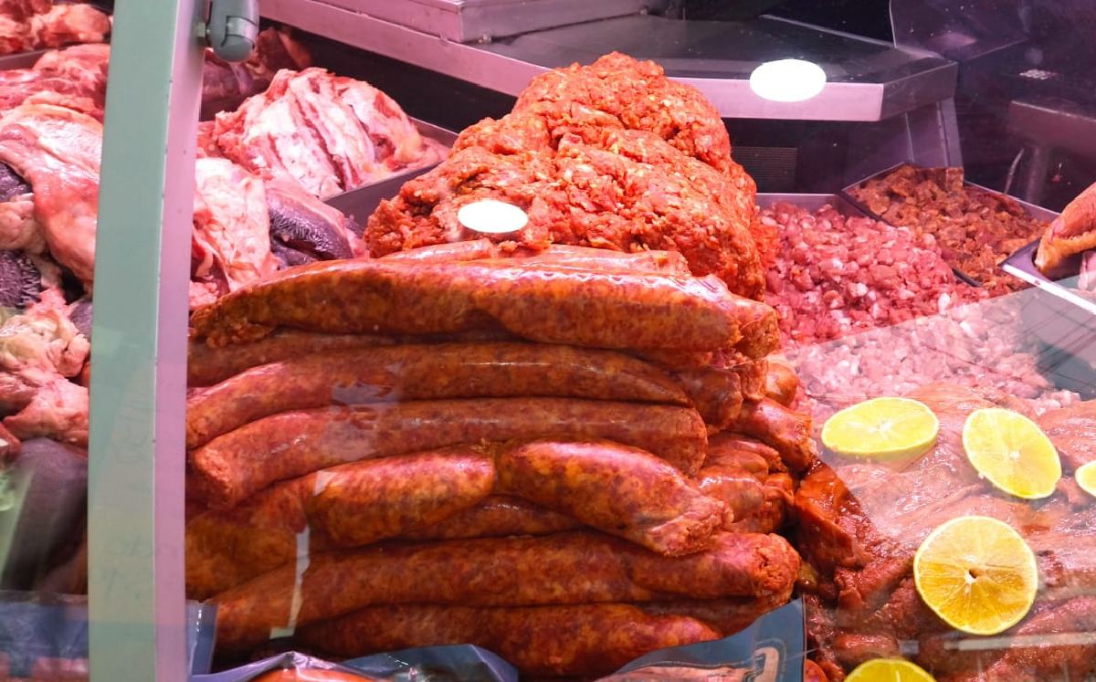 Productos de carne de una carnicería de Guadalajara / Diana Barajas