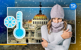 Por las bajas temperaturas en la Ciudad de México se advierte el uso de ropa abrigada.