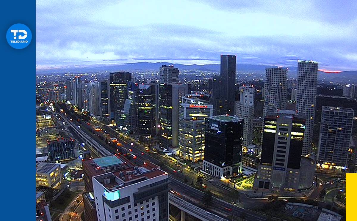 Santa Fe hoy 27 de diciembre. (@Webcamsdemexico)