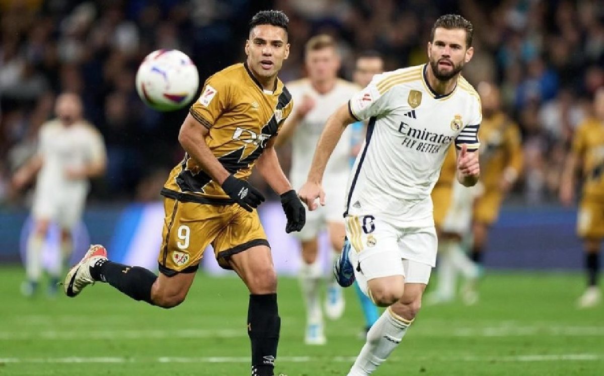 Radamel Falcao en contra del Real Madrid / CORTESÍA: @falcao
