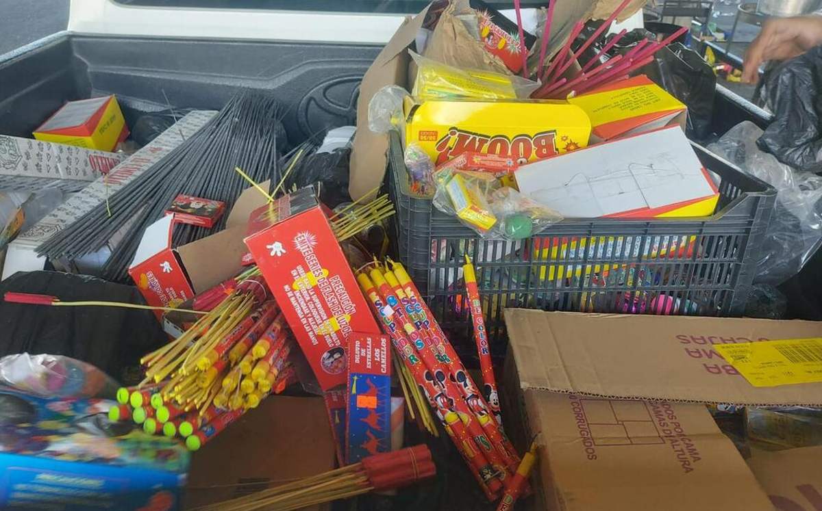Lo decomisado durante todo el mes estaba en posesión de 180 comerciantes informales. | Especial