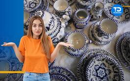 Porque se relaciona Puebla con los colores azul y blanco