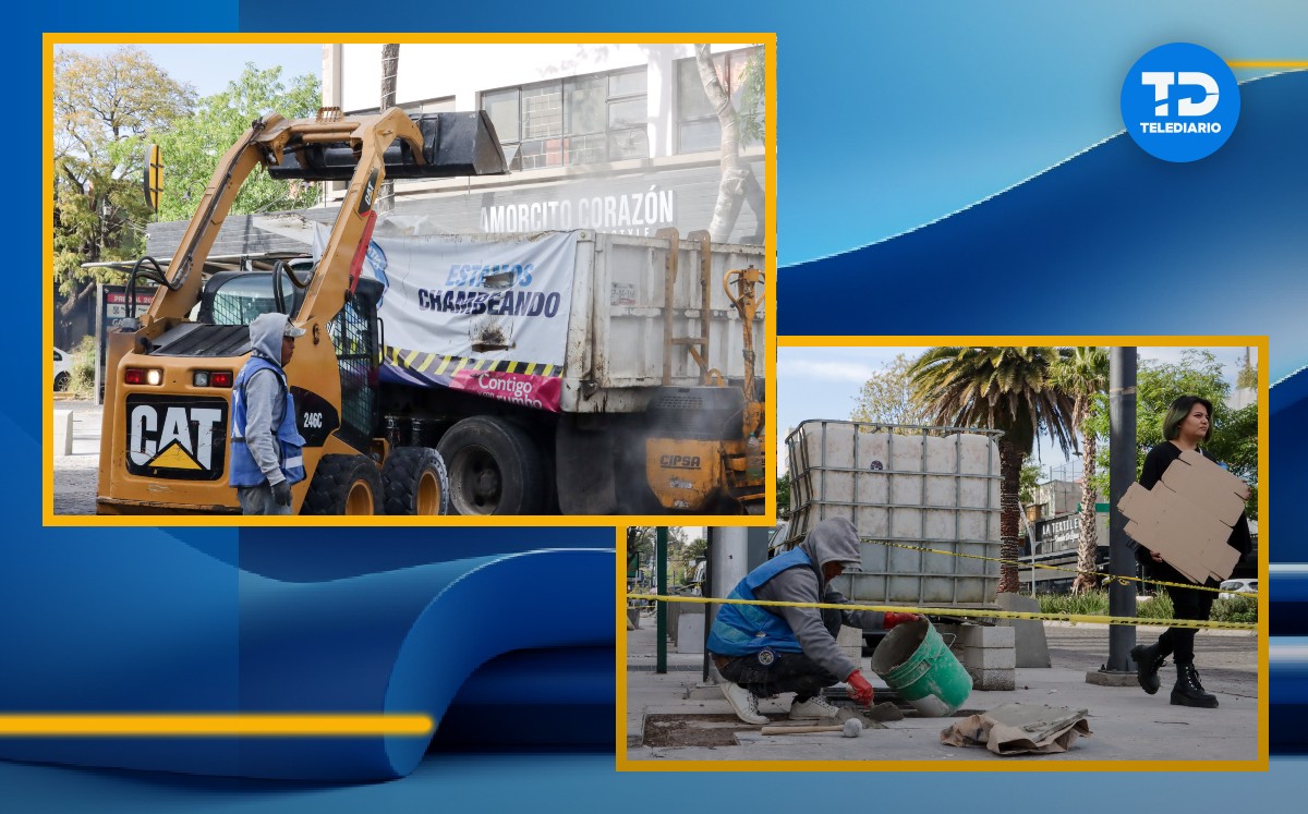 Conoce qué tiempo durarán los cierres viales por la remodelación de la Avenida Juárez / Agencia Es Imagen