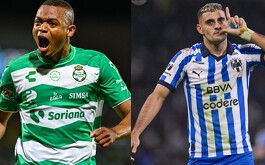 Los Guerreros del Santos Laguna se enfrentan en la fecha 2 del Clausura 2024 a los Rayados del Monterrey en la cancha del Estadio Corona.