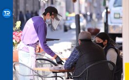 Empleados y clientes adoptan medidas de prevención contra covid