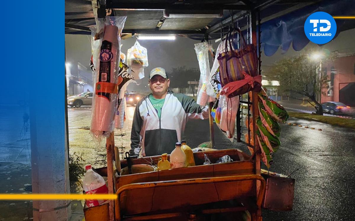 Vendedor ambulante de Tostitos en Monterrey | Lizeth Medrano