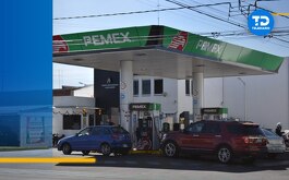 Gasolineria Pemex en el estado de Puebla.