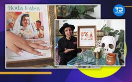 una persona sentada en una mesa