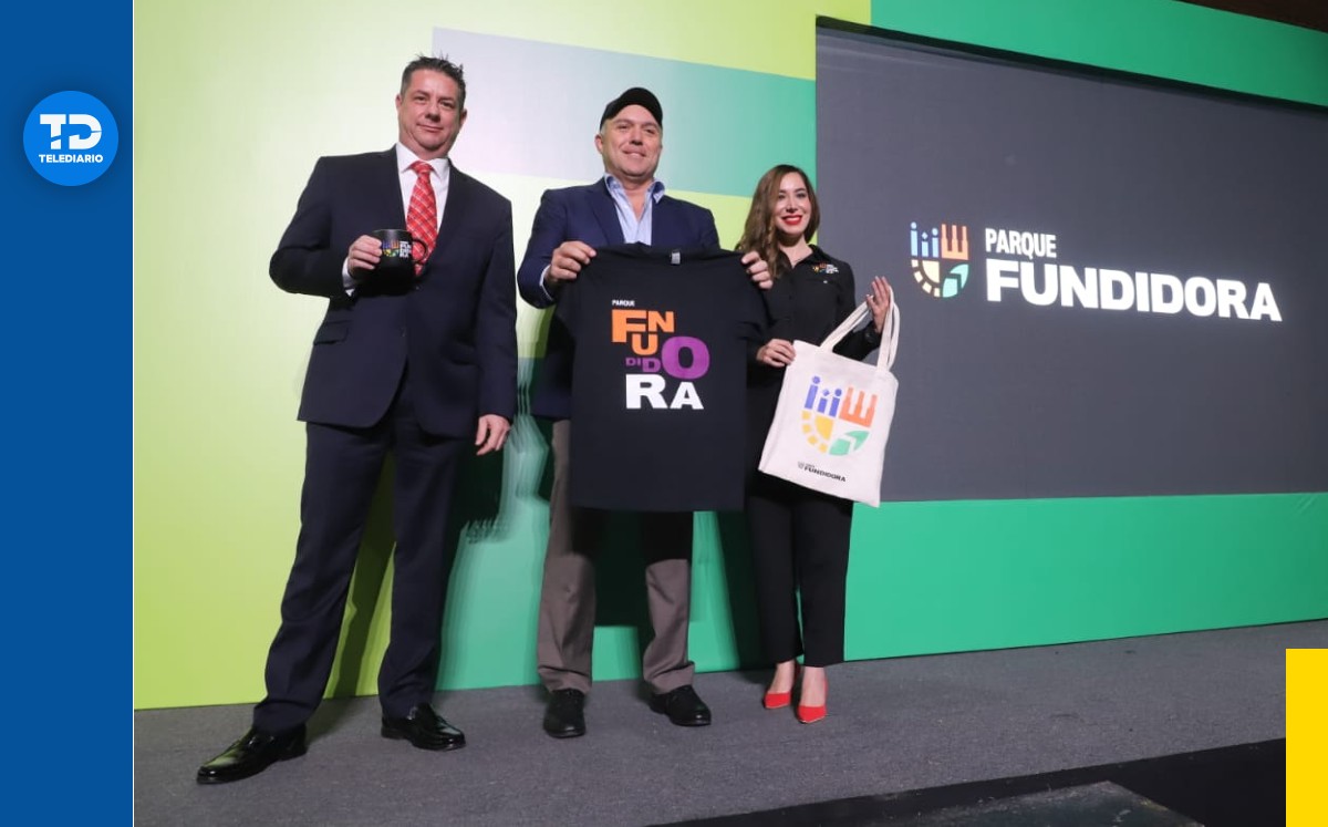 Presentación de nuevo logo de Parque Fundidora. / Leonel Rocha