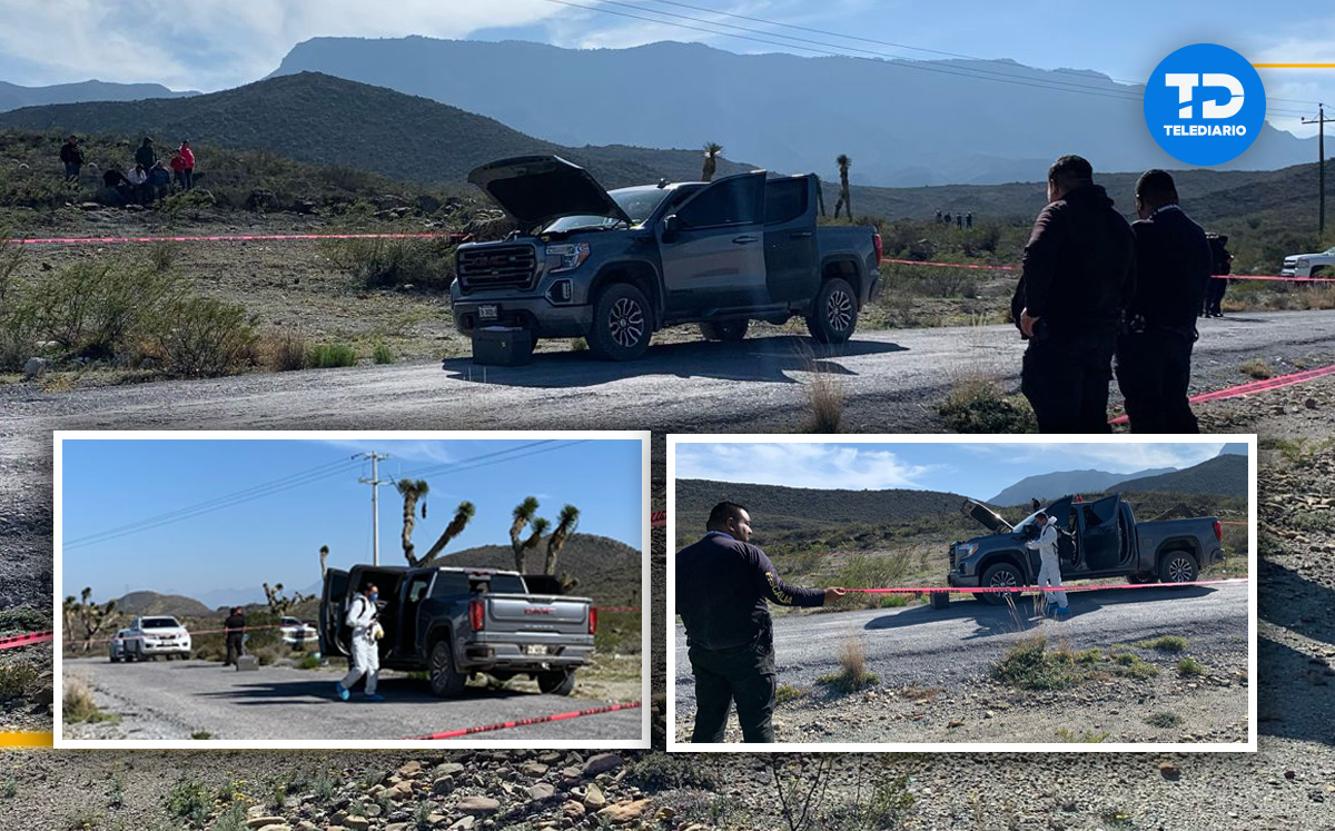 Joven muere tras caer de camioneta en Ramos Arizpe. | Crédito: Emmanuel Luna | Diseño: Mauricio Ledesma
