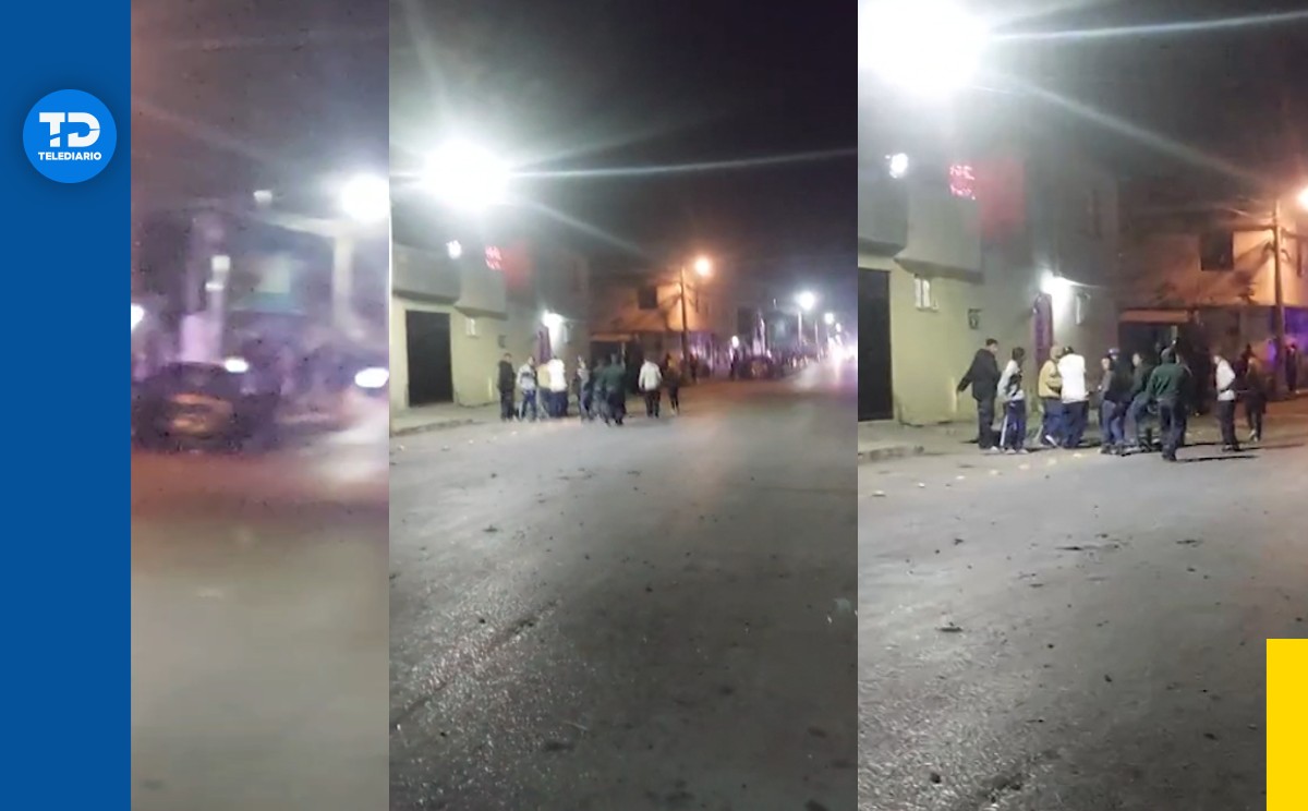 Pandillas desatan riña en colonia Guayulera.