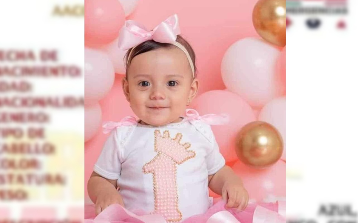 Piden ayuda para encontrar a Sofía, bebé desaparecida en Torreón | Captura de pantalla