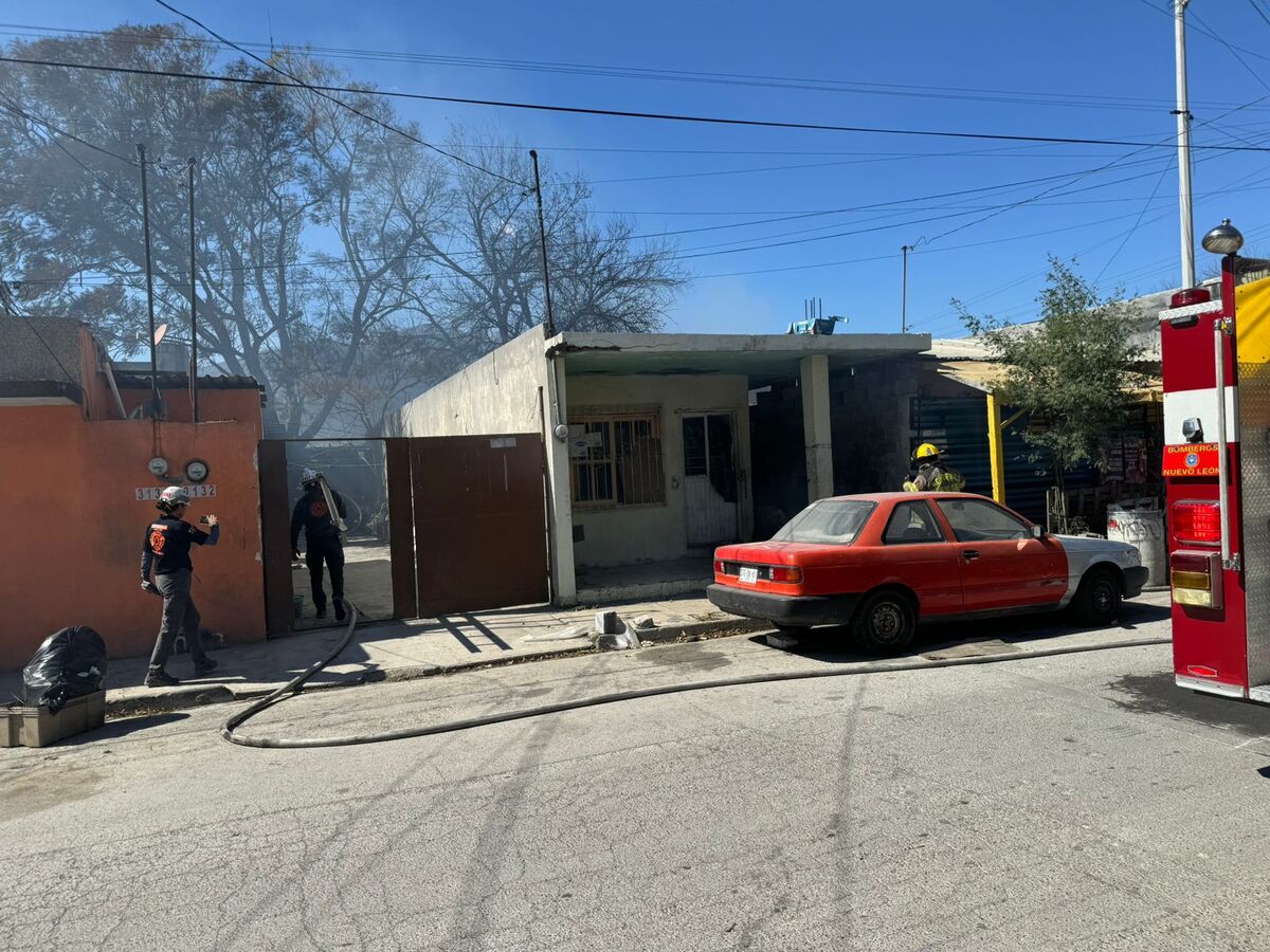 Incendio en colonia Estrella / Martín Ocañas