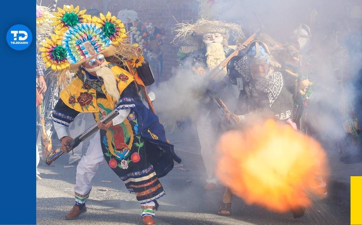 Una riña se registró en el carnaval de Huejotzingo 2024 / Agencia Es Imagen