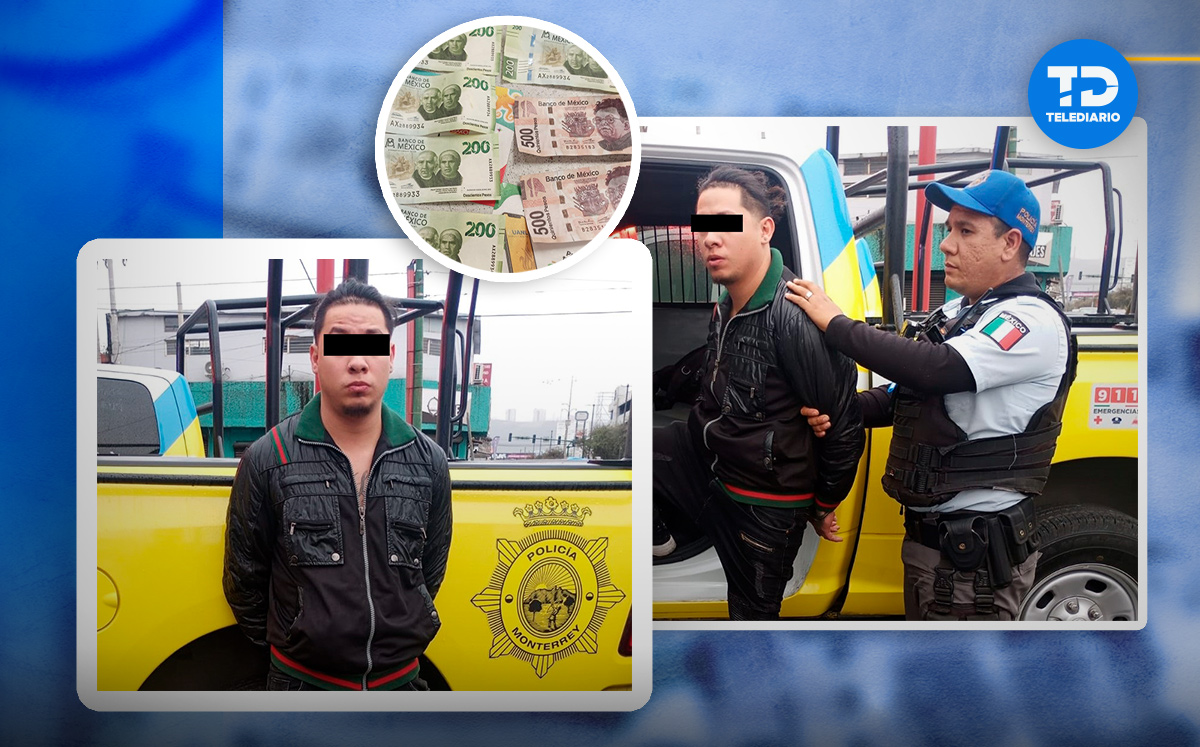 Brandon A., de 27 años, fue detenido por elementos de la Policía de Monterrey / Especial