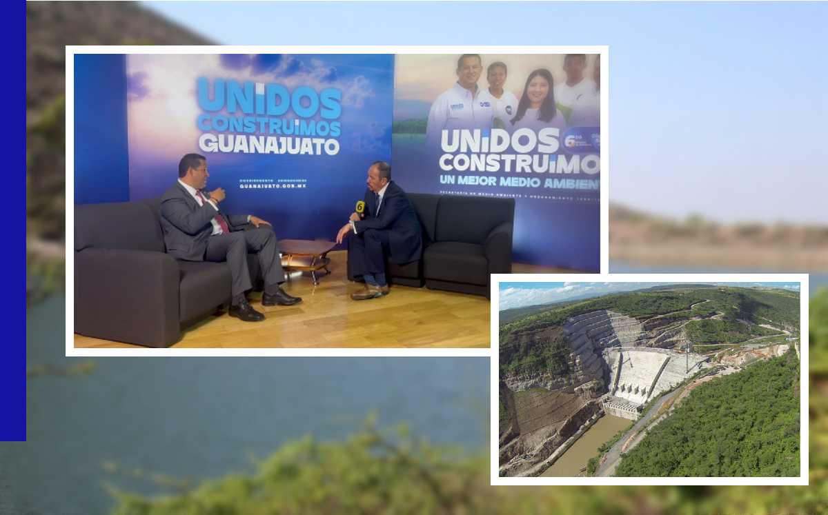 gobernador Diego Sinhue Rodríguez Vallejo en entrevista para Telediario