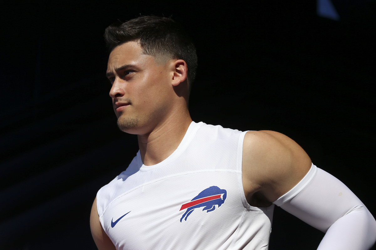Matt Araiza, en su paso por los Bufalo Bills. / Cortesía
