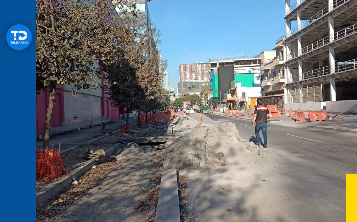 Obra de ‘Corredores Verdes’ lleva 6 meses detenida en Monterrey. | José Luis Marroquín