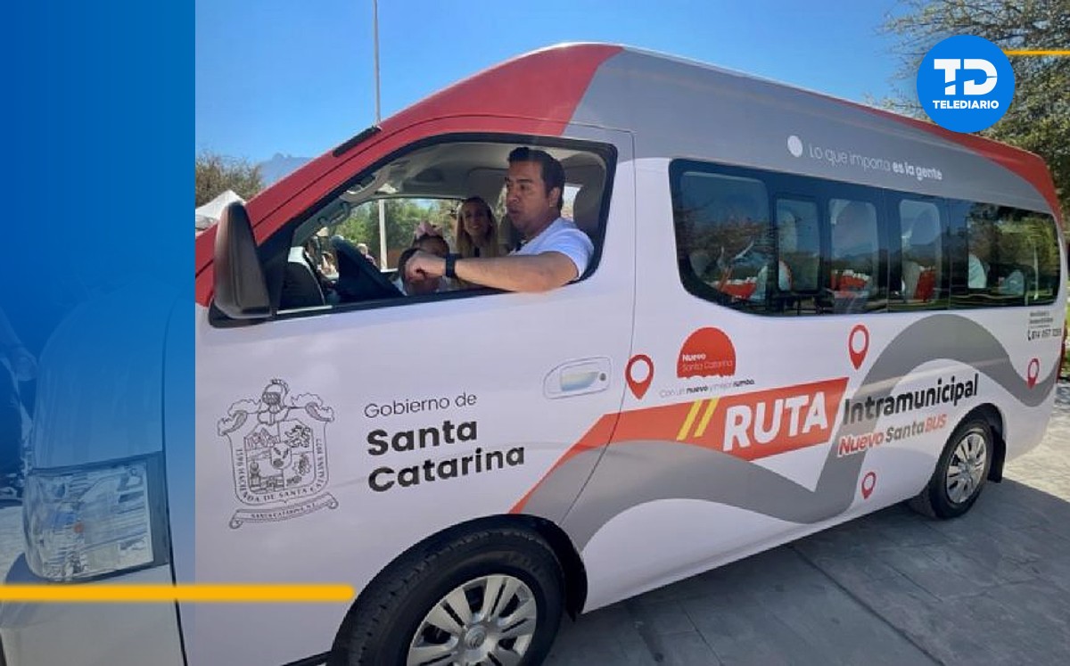 Santa Catarina ofrece transporte gratis a otros municipios. | Especial