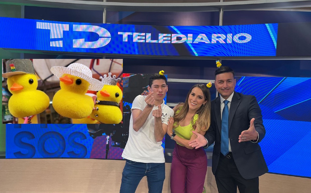 Sorprenden con patitos amarillos en la cabeza | Especial