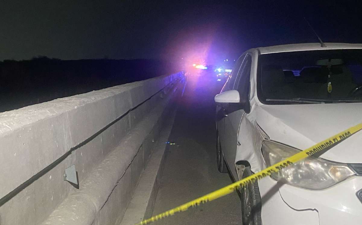 El cuerpo del hombre fue localizado en el kilómetro 68 del Periférico, a la altura de los puentes gemelos. | Miranda Arias