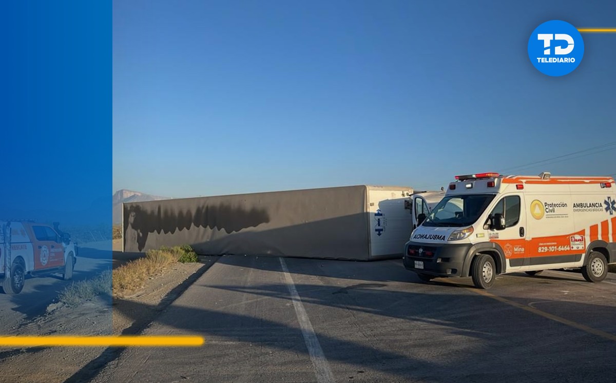 Accidente en Mina, Nuevo León | Pedro Delgado