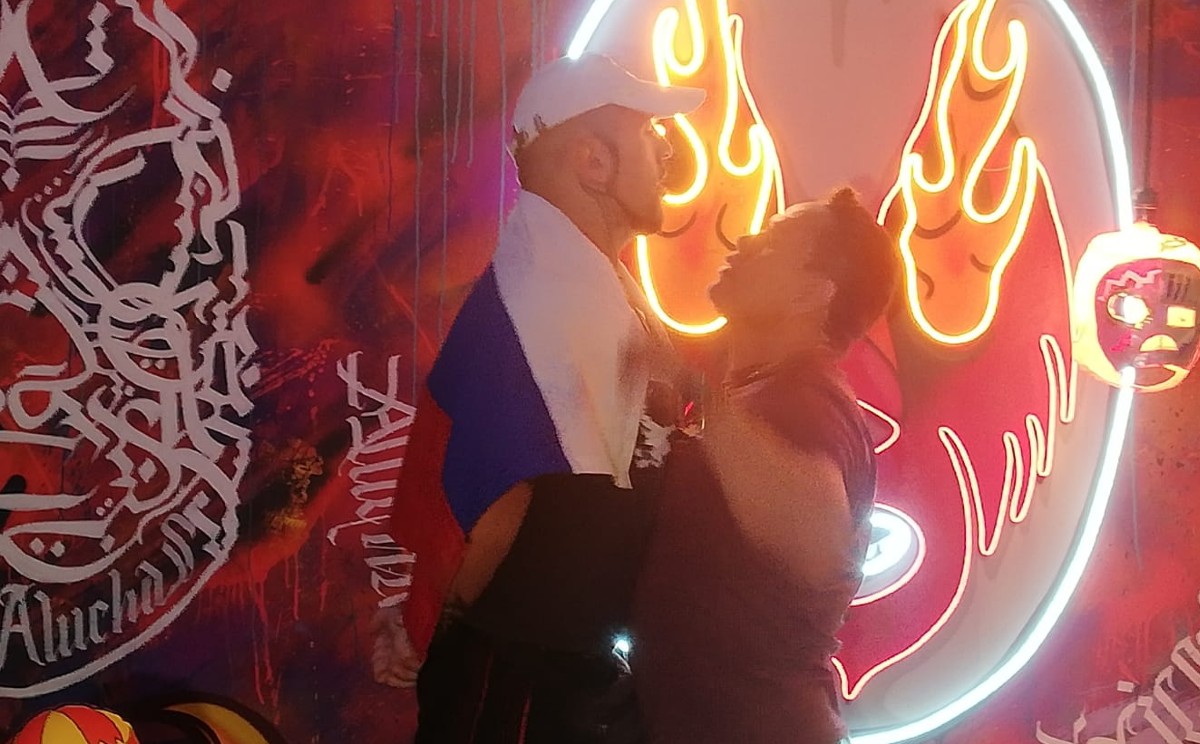 Konan Big tuvo su último careo con el ruso / Tomás López