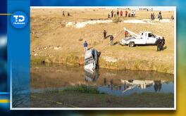 Un niño de 10 años murió ahogado luego de que el automóvil donde se encontraba cayera a una laguna en Cuautinchán, Puebla.