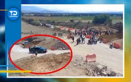 Sujetos armados irrumpieron y dispararon durante una protesta de pobladores de Palmar de Bravo, Puebla, quienes exigían la reparación de la red de agua potable.