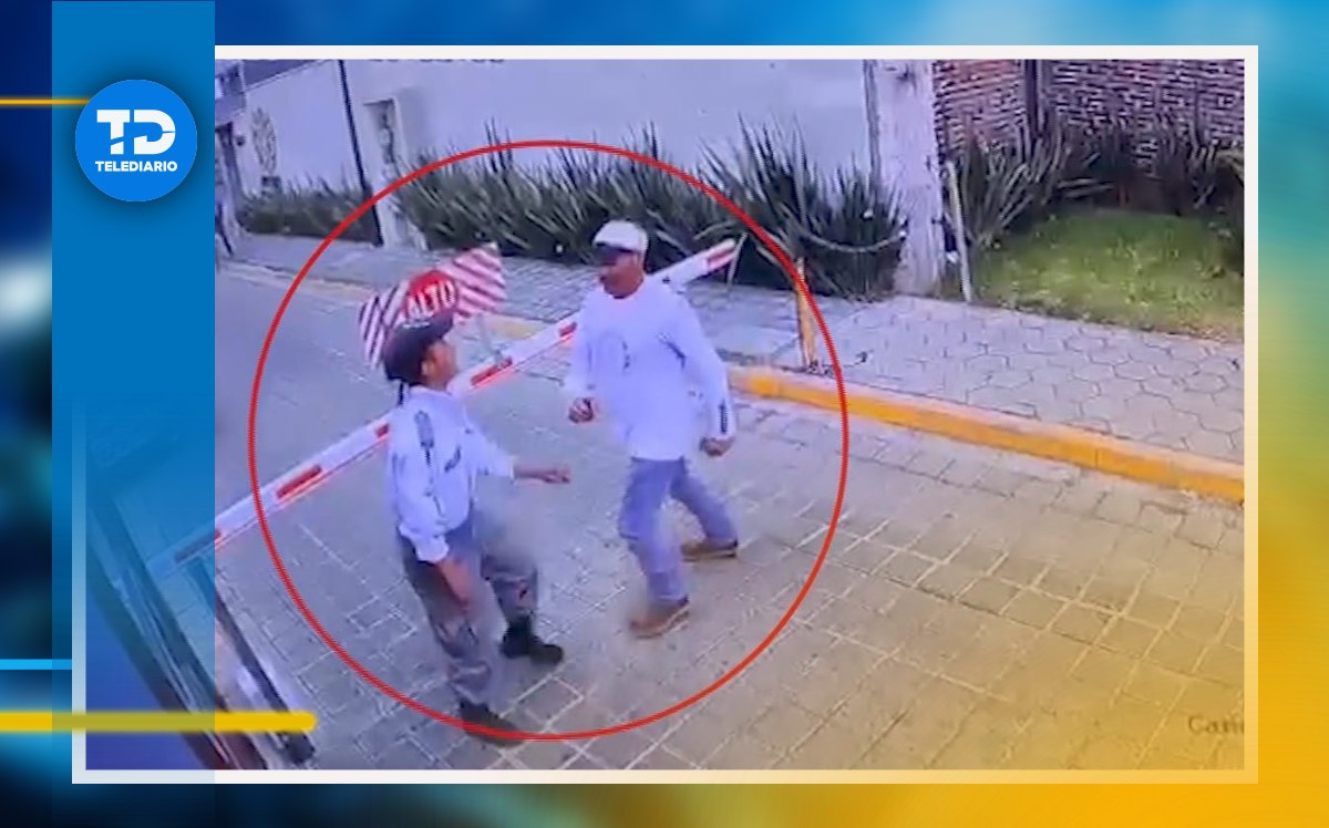 Golpean a guardia de seguridad de francionamiento en San Pedro Cholula | Especial