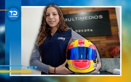 Ana Cristina Solís, piloto poblana que representará a México en el Campeonato Mundial de Karting 2024.