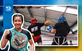 Gabriela “La Bonita” Sánchez  asegura que el título mundial de boxeo se quedará en Puebla.