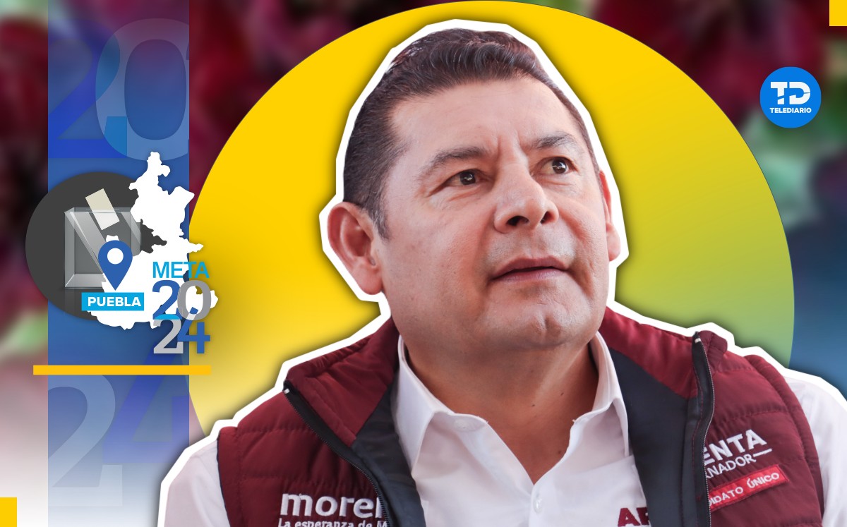 Alejandro Armenta Mier, candidato a la gubernatura de Puebla 2024 / Agencia Es Imagen