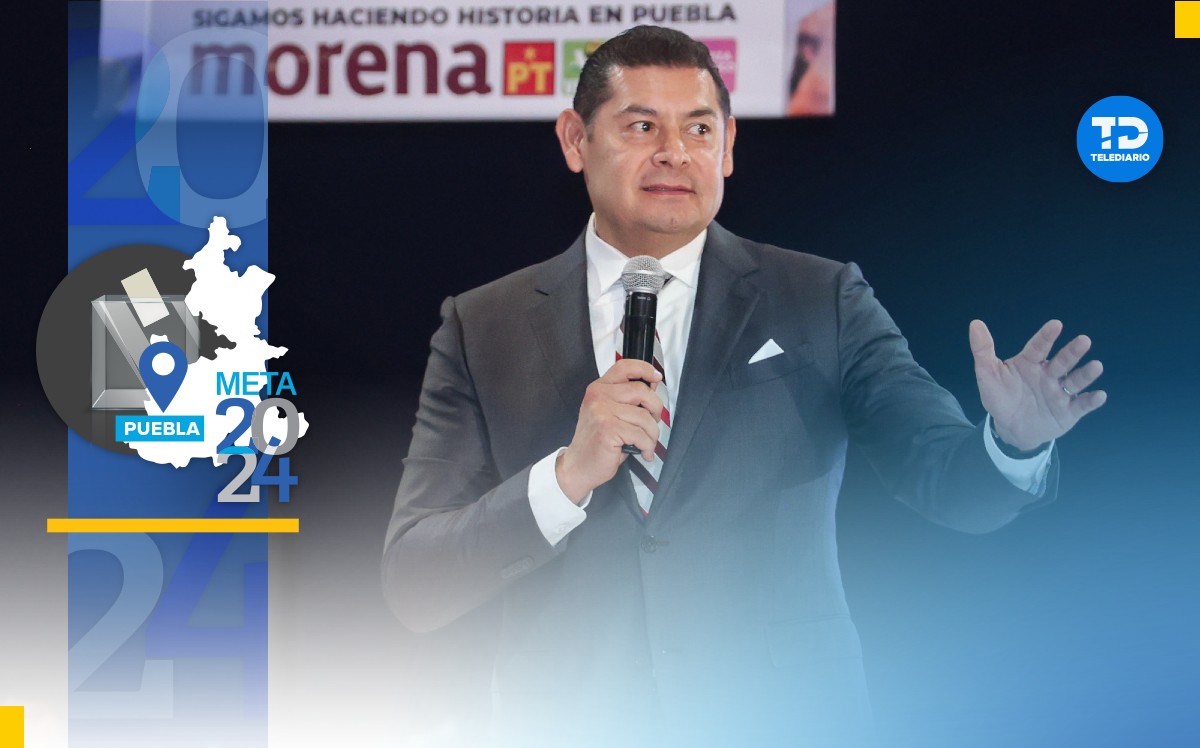 Alejandro Armenta, candidato a gobernador de Puebla | Agencia Es Imagen