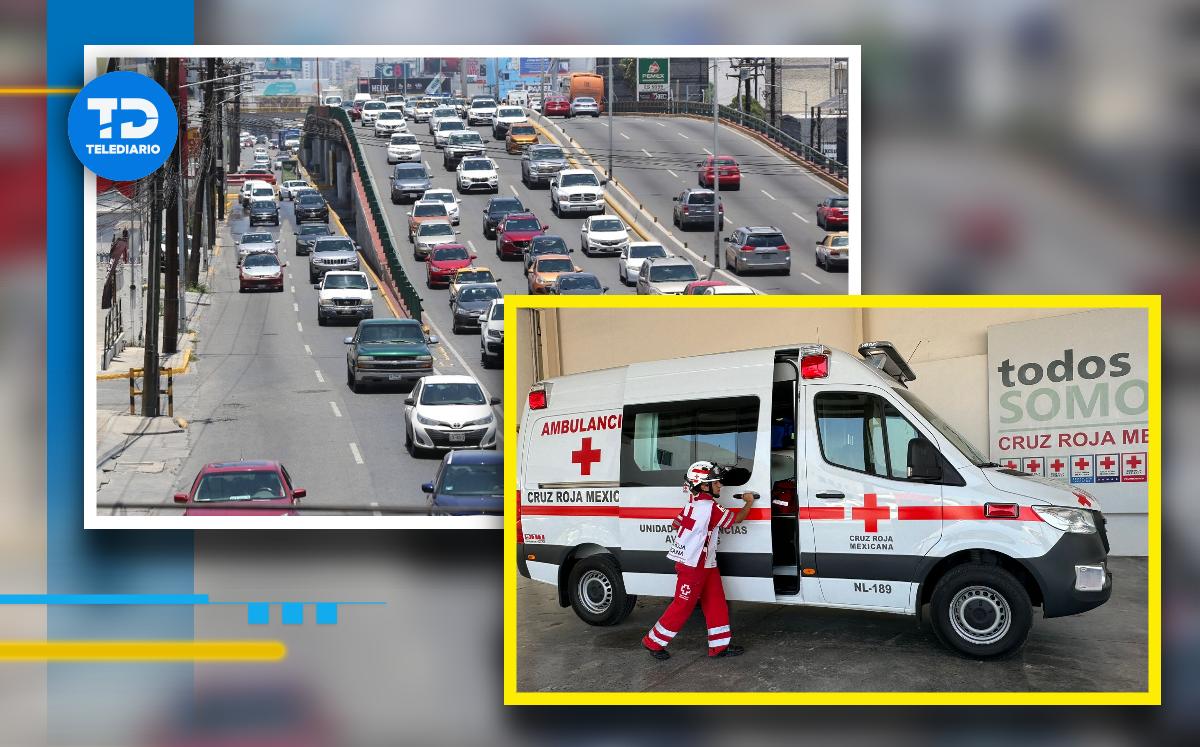 Ambulancias se enfrentan a tráfico y falta de empatía de automovilistas. | Marcela Cuevas