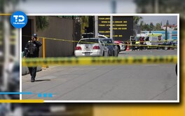 Una pareja fue asesinada sobre la Calzada Zavaleta cuando circulaban en un automóvil color blanco.