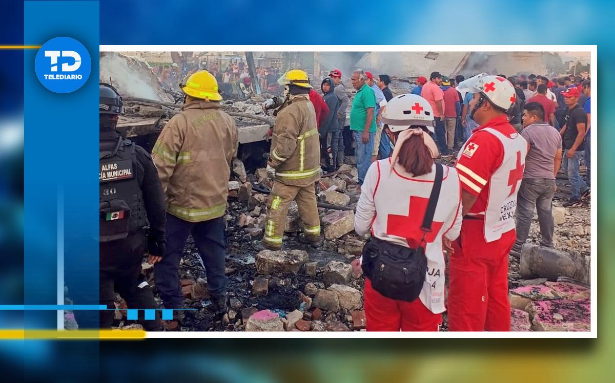 Paramédicos de la Cruz Roja atendieron la explosión en Moyotzingo | Cruz Roja Puebla