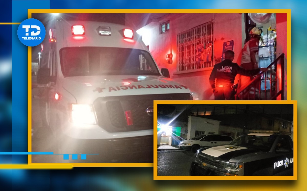 Vecinos y familiares del fallecido se aglomeraron a las afueras de la vivienda donde murió el adulto mayor.