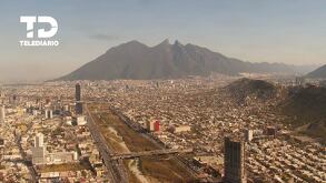Fuertes vientos en Monterrey