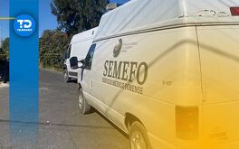 una camioneta forense