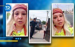 La comediante conocida como ‘La Lavandeja’ fue agredida con una tina de agua y una escoba sin razón alguna, según contó en sus redes sociales.