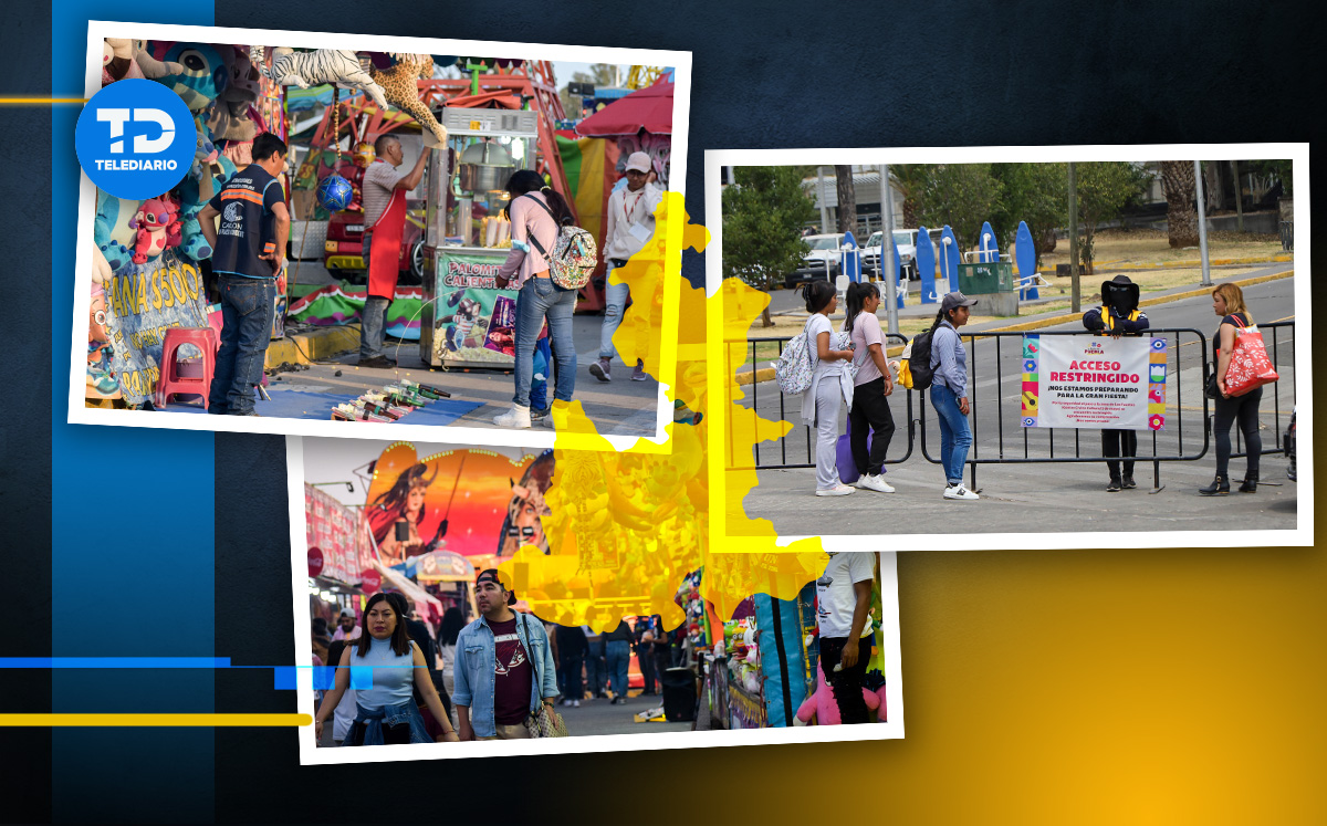 Aspectos de la Feria de Puebla | Diseño: Oscar Ávila / Agencia Es Imagen