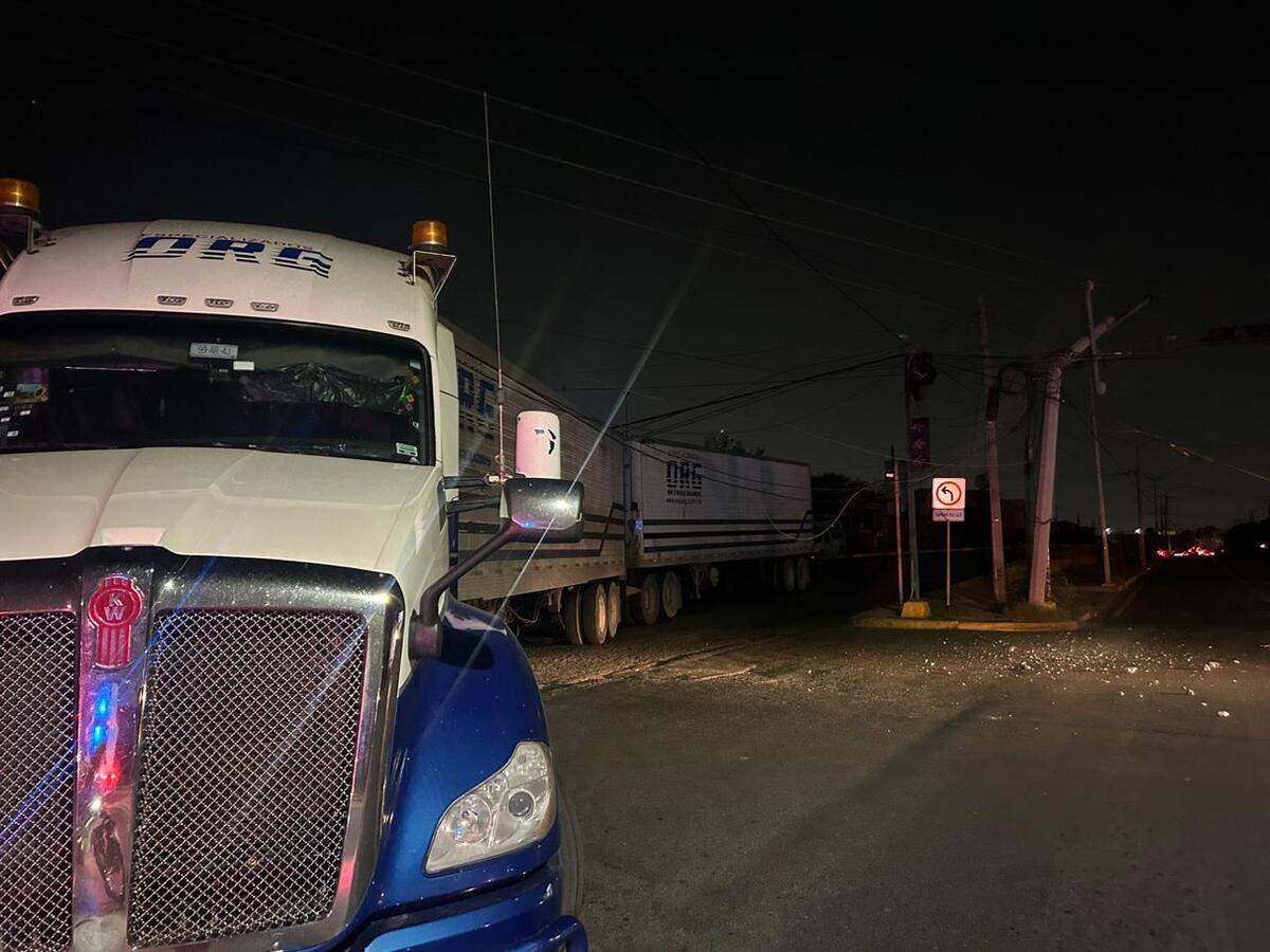 Accidente en colonia San Bernabé / Pedro Delgado